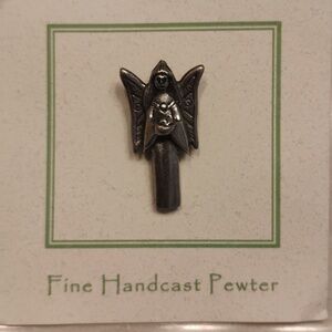 Angel Pewter Lapel Pin - Angel, Guardian Angel
